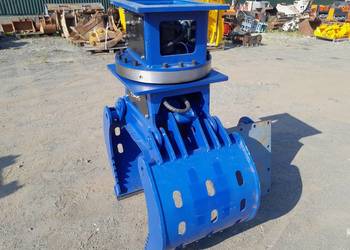Chwytak hydrauliczny obrotowy  wyburzeniowy fi65 2 silnik obrotu 680kg