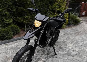 Yamaha WR 125X Supermoto 2 osoby w dowodzie Gotowa na sezon Garażowana