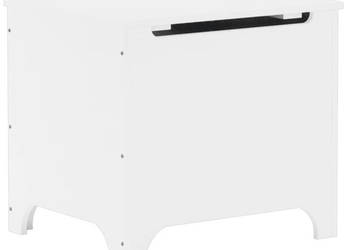 Skrzynia z wiekiem RANA biała 60x49x54cm lite drewno sosnowe WM-4002336