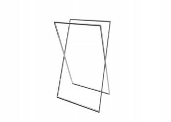 Wieszak z ruchomym ramieniem wolnostojący Excellent srebrny