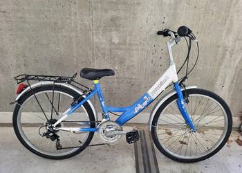 Rower miejski dla dziewczynki 24" z przerzutkami