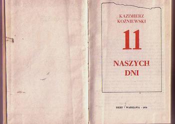 (5171) 11 NASZYCH DNI – KAZIMIERZ KOŹNIEWSKI