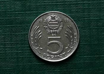 WĘGRY - 5 forintów, 1985r