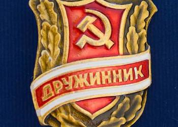 Odznaka Drużinnika , Ochotniczych Drużyn Ludowych , ZSRR