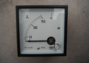 Amperomierz 150A (300A) Lumel E17N miernik tablicowy Nowe