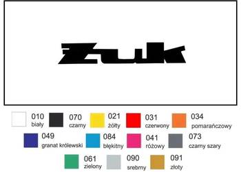 Naklejka wlepka ŻUK 30 lub 49 cm Zamiennik