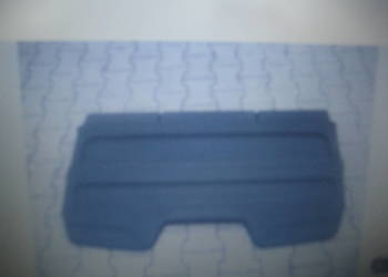 citroen berlingo iii 08-17r półka tył tylnia czarna 9681392577