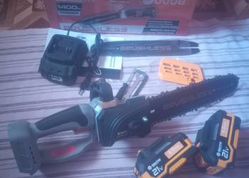Piła łańcuchowa akumulatorowa bezszczotkowa 2x 4.0Ah Majster Polska MP0008