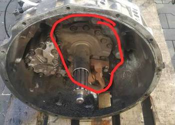 Prowadnica łożyska Zf 16S 151 ECOSPLIT