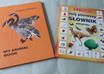 Mój pierwszy słownik angielski +  My Animal Book Charushin Mój pierwszy słownik angielski +  My Animal Book Charushin