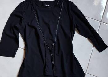 bluzka elegancka zdobiona aplikacja uniwersalna codzienna ko