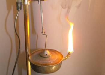 Lampka oliwna/kaganek. Dostawa gratis