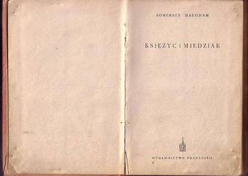 (6439) KSIĘŻYC I MIEDZIAK – SOMERSET MAUGHAM