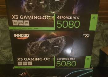 Inno 3d 5080 X3 Gaming OC, Asus 6900XT LC