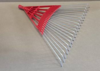 Grabie pazurki blaszkowe metalowe do liści, trawy szerokość robocza 49cm