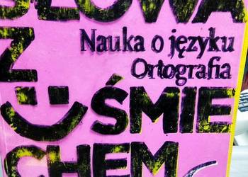Nauka o języku ortografia słowa z uśmiechem antykwariat