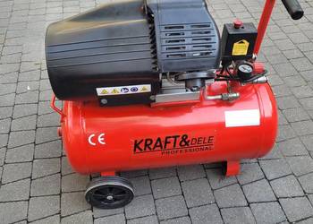 Kompresor Kraft Dele 50l silnik 2 tłokowy