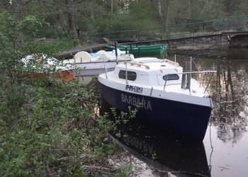 łódź boot Jachcik zaglowy motorowy 5,5m