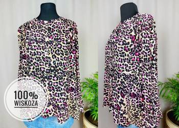 Koszula damska M&S Collection animal print panterka Wiskoza