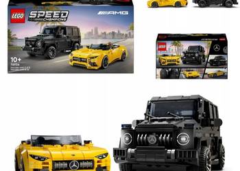LEGO Zestaw Klocki Mercedes G klasa AMG SL 63 Speed Champions +10 lat