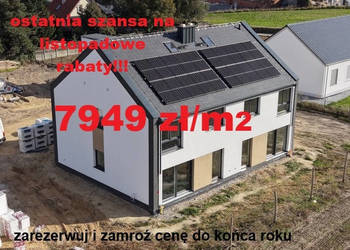KOMFORTOWY DOM 137 m²/ duża działka/ panele fotowoltaiczne/rekuperacja
