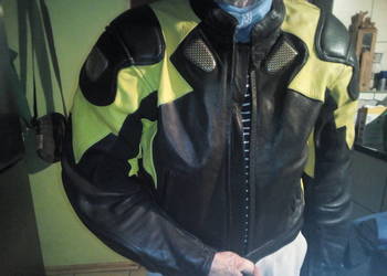 Kurtka motocyklowa męska skórzana Frank Thomas roz. 56