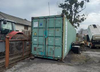 Kontener transportowy, towarowy, morski