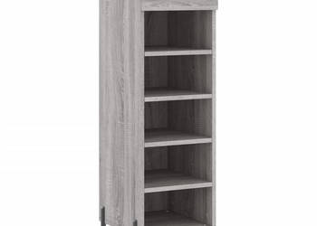 Szafka na buty szary dąb sonoma 30x35x105 cm WM-829690