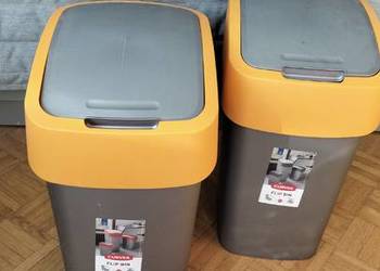 Kosze na śmieci, biurowe z przykrywką 25 L i 45 L