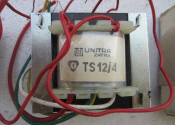 transformator TS 12/4 unitra ZATRA trafo sieciowe zasilajace
