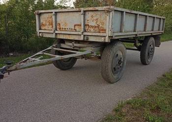 Przyczepa d 44 Niska Sztywna Prosta
