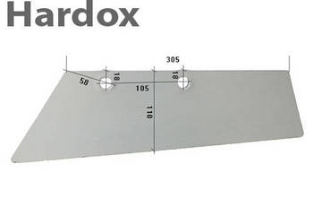 Lemiesz 300hektarów HARDOX 30340025/L części do pługa STEENO