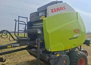 Prasa rolująca Claas Variant 380RC, Krone,Lely