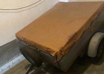 Przyczepka samochodowa przyczepa HP401 lekka na kat B mała burty plandeka