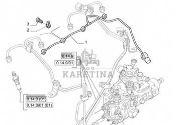 New Holland T6010 Rurka 2853955