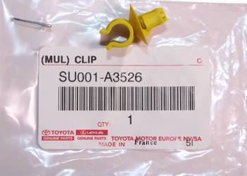 TOYOTA Proace Uchwyt klips mocujacy maske SU001-A3526 OE