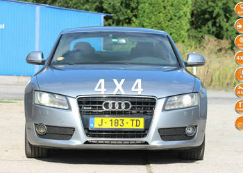Audi A5 2007r. 3.0 Diesel XENON ALUSY 18" SKÓRY climatronic PIĘKNA QUATTRO…