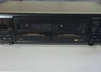 Magnetofon kasetowy SONY TC-WE405. Po przeglądzie. Wyczyszczony napęd.