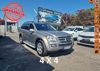 Mercedes GL 450 4.7 V8 340 KM 4-Matic, DVD, Automat, Skóra, Alu, Pneumatyk…