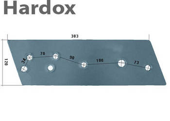Płoza krótka HARDOX 803501/L części do pługa VOGEL NOOT