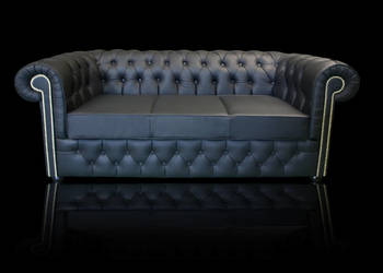 SOFA CHESTERFIELD NORMAL 3 OS. z funkcją spania codziennego
