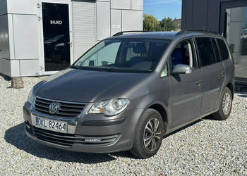 Volkswagen Touran 1.9 TDi 105KM 2007r. sprawna klima, tempomat, 7os. hak, …