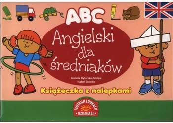 ABC. Angielski dla średniaków. Książeczka z nalepkami