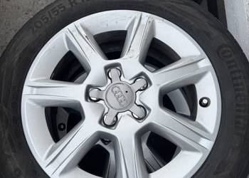 Felgi z oponami continental 205/55/16 Audi