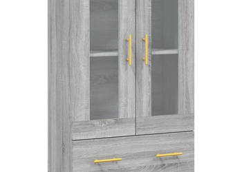 Wysoka szafka szary dąb sonoma 695x31x115 cm WM-828290
