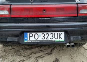 Mazda 323 BG Zderzak Tył 3 drzwi