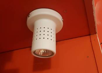 Lampa sufitowa TUBA BIAŁA GU10 wymienna żarówka