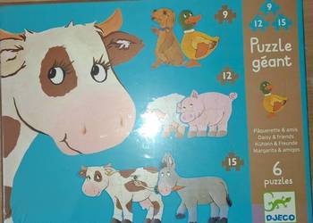 Djeco puzzle progresywne Zwierzęta na Wsi