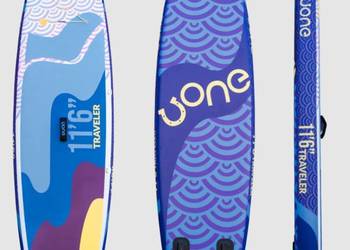 UONE deska pompowana z wiosłem Traveler 11'6" 2024 ZESTAW
