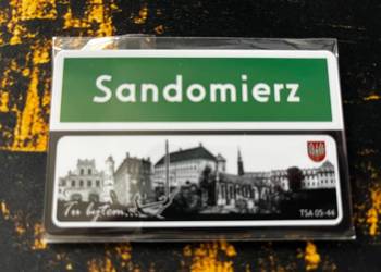 Magnes turysty turystyczny Sandomierz